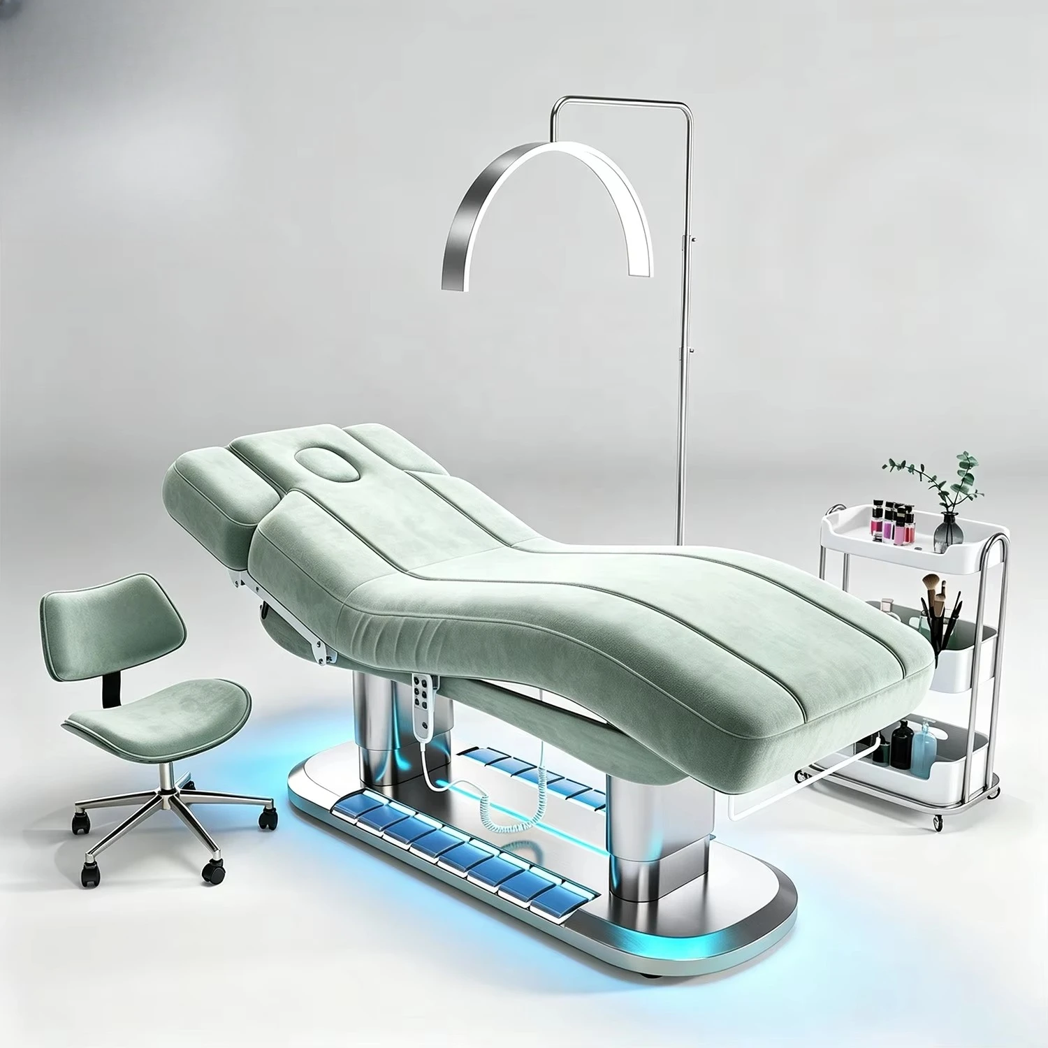 High Quality Spa Heating Therapy Massage Vibrating Salon Medical Chair Facial Lash Bed Electric Massage
High Quality Spa Heating Therapy Massage Vibrating Salon Medical Chair Facial Lash Bed Electric Massage
