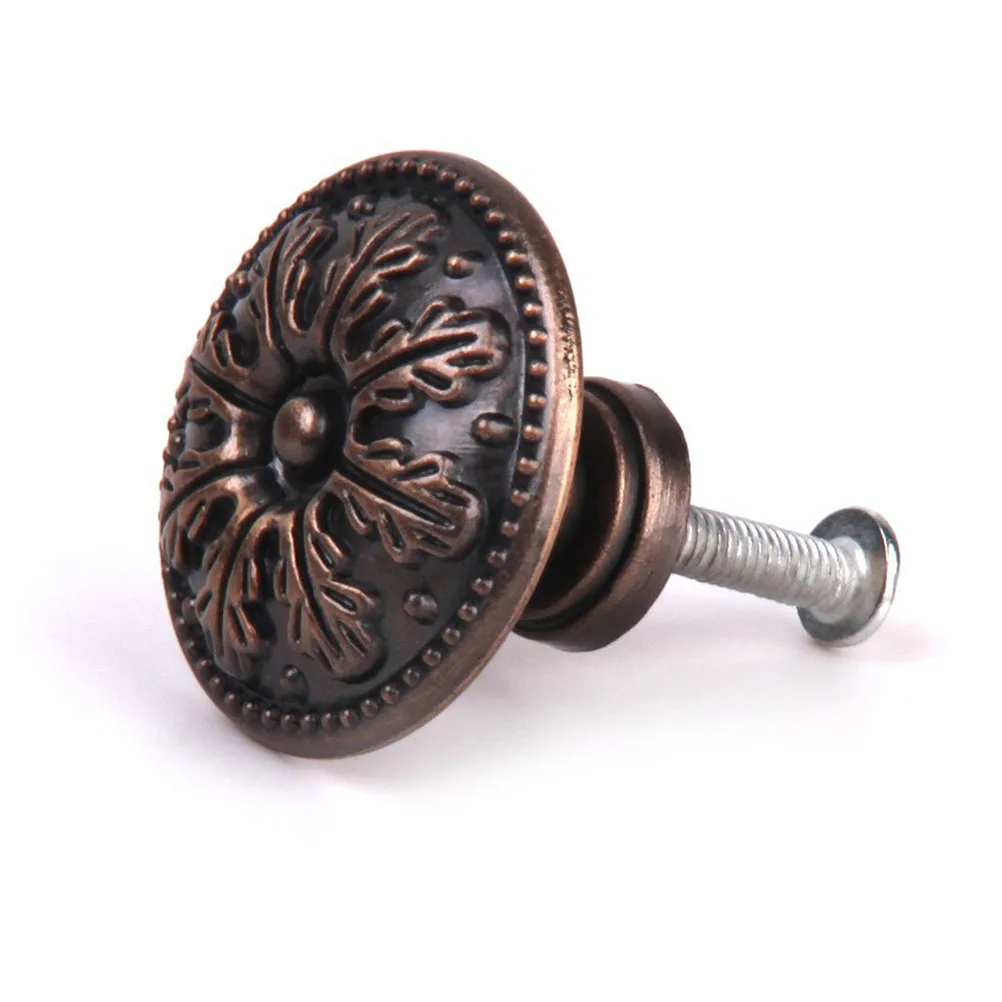10pcs Drawer Knobs Red Bronze Zinc Alloy Cabinet Pull Handle Hardware For niture Wardrobe Cupboard Retro Floral Decorative
10pcs Drawer Knobs Red Bronze Zinc Alloy Cabinet Pull Handle Hardware For niture Wardrobe Cupboard Retro Floral Decorative