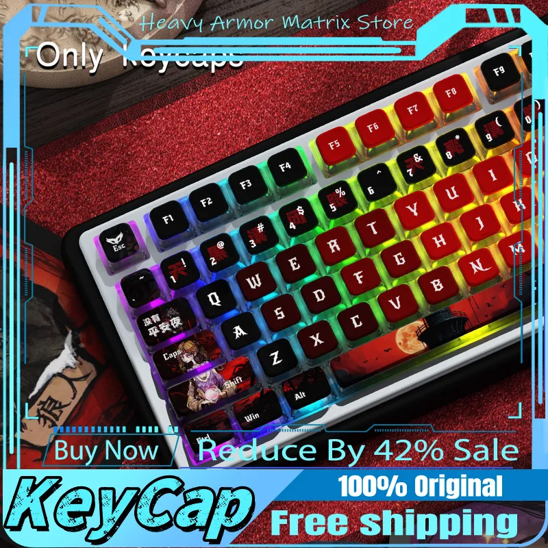 Horizon Anime Theme Keycap 122 Keys Msa Profile Pbt Mechanical Keyboard Red Game Office Cartoon Cute Cool Festival Gift Keycap
Horizon Anime Theme Keycap 122 Keys Msa Profile Pbt Mechanical Keyboard Red Game Office Cartoon Cute Cool Festival Gift Keycap