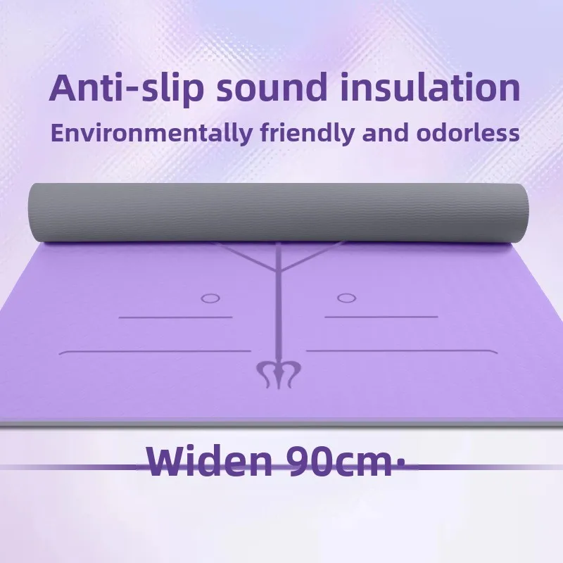 Yoga Mat Fitness Mat Household Non-slip Shock Absorption Mute Thickened Widened Sound Insulation
Yoga Mat Fitness Mat Household Non-slip Shock Absorption Mute Thickened Widened Sound Insulation