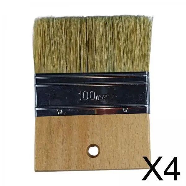 Professional Paintbrush Set Wooden Handle Large Flat Paint Brush for Walls Trim and Cabinets
Professional Paintbrush Set Wooden Handle Large Flat Paint Brush for Walls Trim and Cabinets
