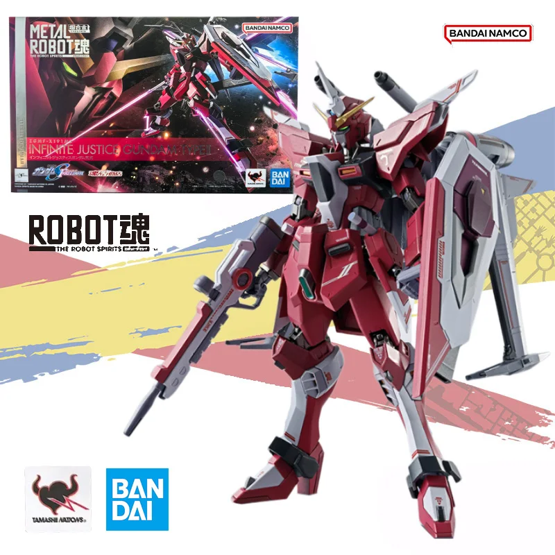 BANDAI Original Model Set Mobile Suit Gundam ROBOT Soul Infinite Justice Gundam II ZGMF-X191M2 Assembly Model Collection Toy
BANDAI Original Model Set Mobile Suit Gundam ROBOT Soul Infinite Justice Gundam II ZGMF-X191M2 Assembly Model Collection Toy