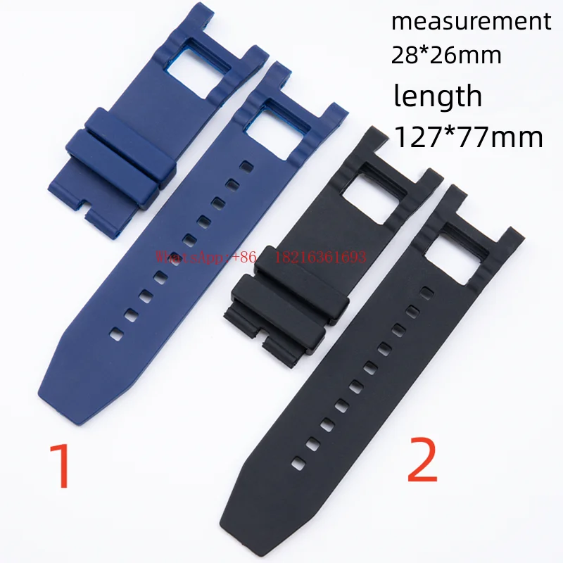 Silicone Rubber Strap 26/28mm Suitable for Various Wristwatches
Silicone Rubber Strap 26/28mm Suitable for Various Wristwatches
