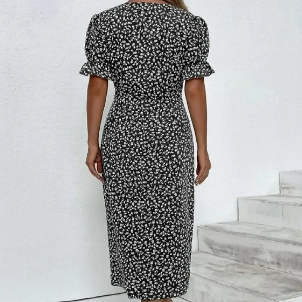 Beautiful Women Dress Flower Print Colorfast Summer Midi Dress Summer Holiday Summer Midi Dress
Beautiful Women Dress Flower Print Colorfast Summer Midi Dress Summer Holiday Summer Midi Dress