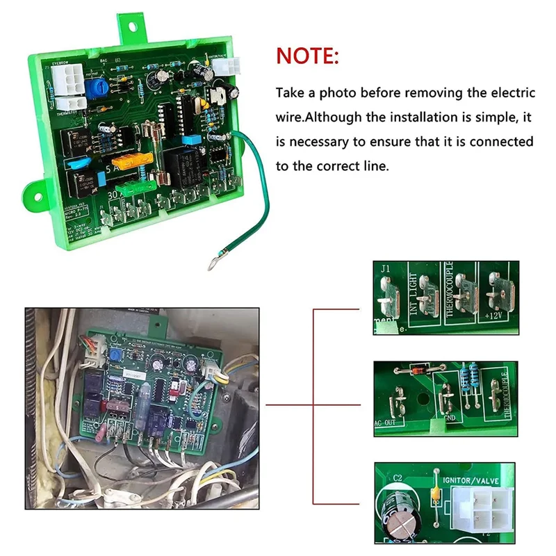 For Micro P-711 Refrigerator Control Circuit Board 2-Way And 3-Way Models Improved Functionality
For Micro P-711 Refrigerator Control Circuit Board 2-Way And 3-Way Models Improved Functionality