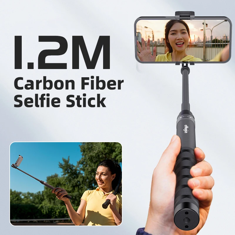 1.2M Carbon Fiber Telescopic Selfie Stick for Insta360 X5 X4 AcePro DJI Action GoPro Camera Invisible Monopod Camera Accessories
1.2M Carbon Fiber Telescopic Selfie Stick for Insta360 X5 X4 AcePro DJI Action GoPro Camera Invisible Monopod Camera Accessories