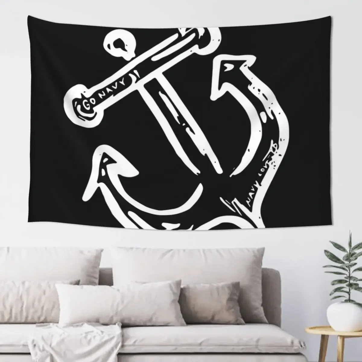 Navy Beat Army White and Black Rugged Anchor Apparel, T-shirt, Sticker, Coffee Mugs, Shirt, Decor, and Products by Navy Tapestry
Navy Beat Army White and Black Rugged Anchor Apparel, T-shirt, Sticker, Coffee Mugs, Shirt, Decor, and Products by Navy Tapestry