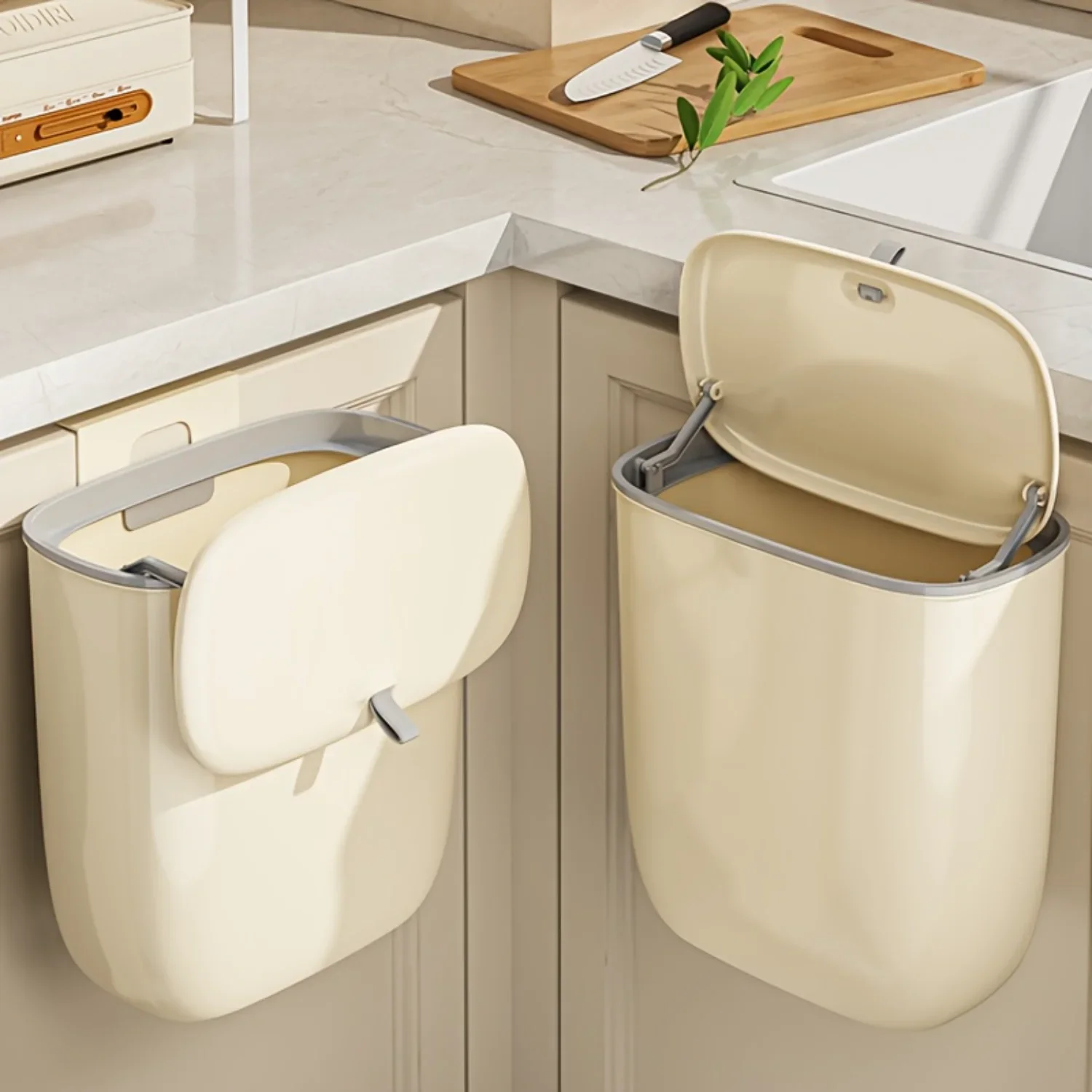 Кремовый кухонный мусорный бак большой емкости с крышкой — горизонтальная сумка для размещения шкафа, ванной комнаты, туалета
Кремовый кухонный мусорный бак большой емкости с крышкой — горизонтальная сумка для размещения шкафа, ванной комнаты, туалета