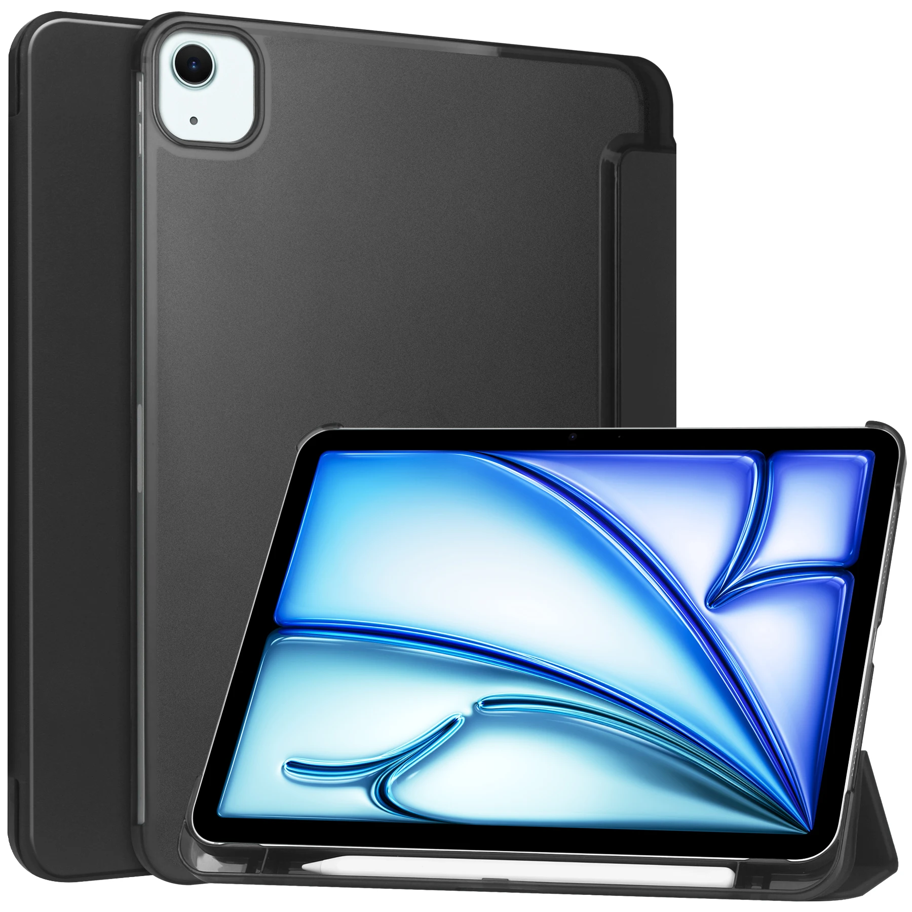 Leather Cover For iPad air 13 2025 2024 Pro12.9 2018 2020 2021 2022 Three fold clear frosted brush slot
Leather Cover For iPad air 13 2025 2024 Pro12.9 2018 2020 2021 2022 Three fold clear frosted brush slot