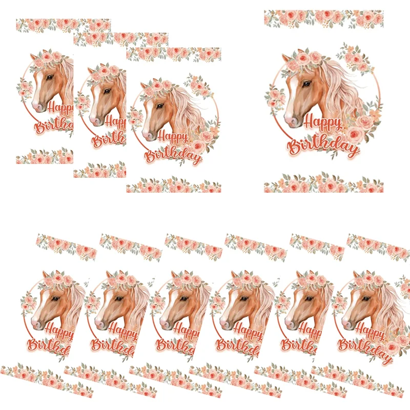 Racing Wild Horse Disposable Tableware Tablecloth Plate Cup Napkin Knight Horse Birthday Party Decor Supplies Animal Balloon
Racing Wild Horse Disposable Tableware Tablecloth Plate Cup Napkin Knight Horse Birthday Party Decor Supplies Animal Balloon