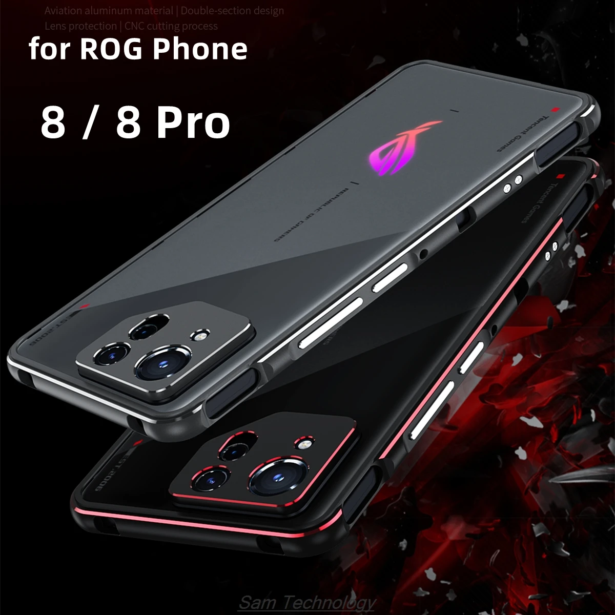 Металлический Флюоресцентный Ультратонкий алюминиевый бампер для ASUS ROG Phone 8 / 8 Pro ROG8 Phone8 Pro + 2 пленки (1 передняя + 1 задняя)
Металлический Флюоресцентный Ультратонкий алюминиевый бампер для ASUS ROG Phone 8 / 8 Pro ROG8 Phone8 Pro + 2 пленки (1 передняя + 1 задняя)