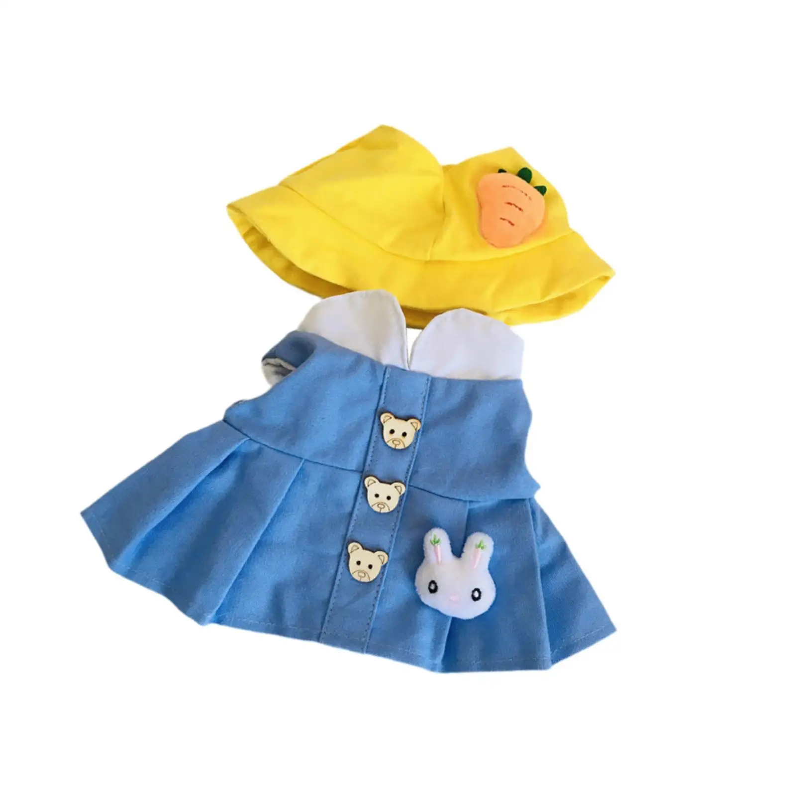 Plush Figure Dress Doll Hat Comfortable for Kids Plush Doll Accessories Doll Dress Hat Outfit Doll Clothes for 14.96inch Dolls
Plush Figure Dress Doll Hat Comfortable for Kids Plush Doll Accessories Doll Dress Hat Outfit Doll Clothes for 14.96inch Dolls