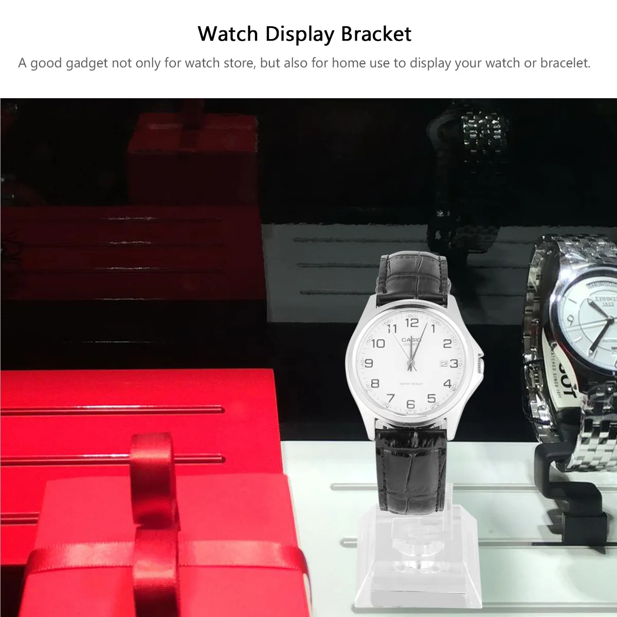 10 pcs Watch Display Holder Large Transparent PP Bracket Shelf Bracelet Stand Jewelry Tool Exhibit Accessories Organizer Display
10 pcs Watch Display Holder Large Transparent PP Bracket Shelf Bracelet Stand Jewelry Tool Exhibit Accessories Organizer Display