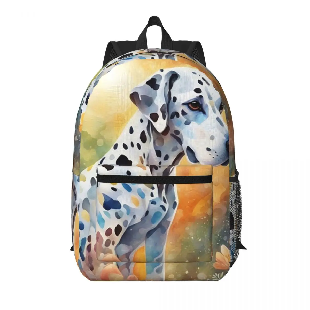 Dalmatian Dog And Flower Background Student Backpack School Bag Hiking Travel Daypack for Men Women Bookbag Shoulder Bags
Dalmatian Dog And Flower Background Student Backpack School Bag Hiking Travel Daypack for Men Women Bookbag Shoulder Bags