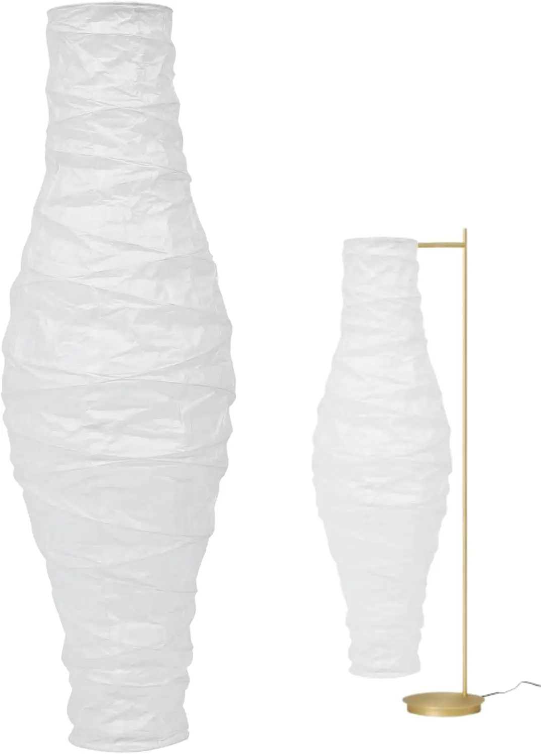 Paper Floor Lamp Shade, Nordic Style Standing Corner Tall Shade, Rice Paper Lampshade for Home Bedroom Living Room Hotel
Paper Floor Lamp Shade, Nordic Style Standing Corner Tall Shade, Rice Paper Lampshade for Home Bedroom Living Room Hotel