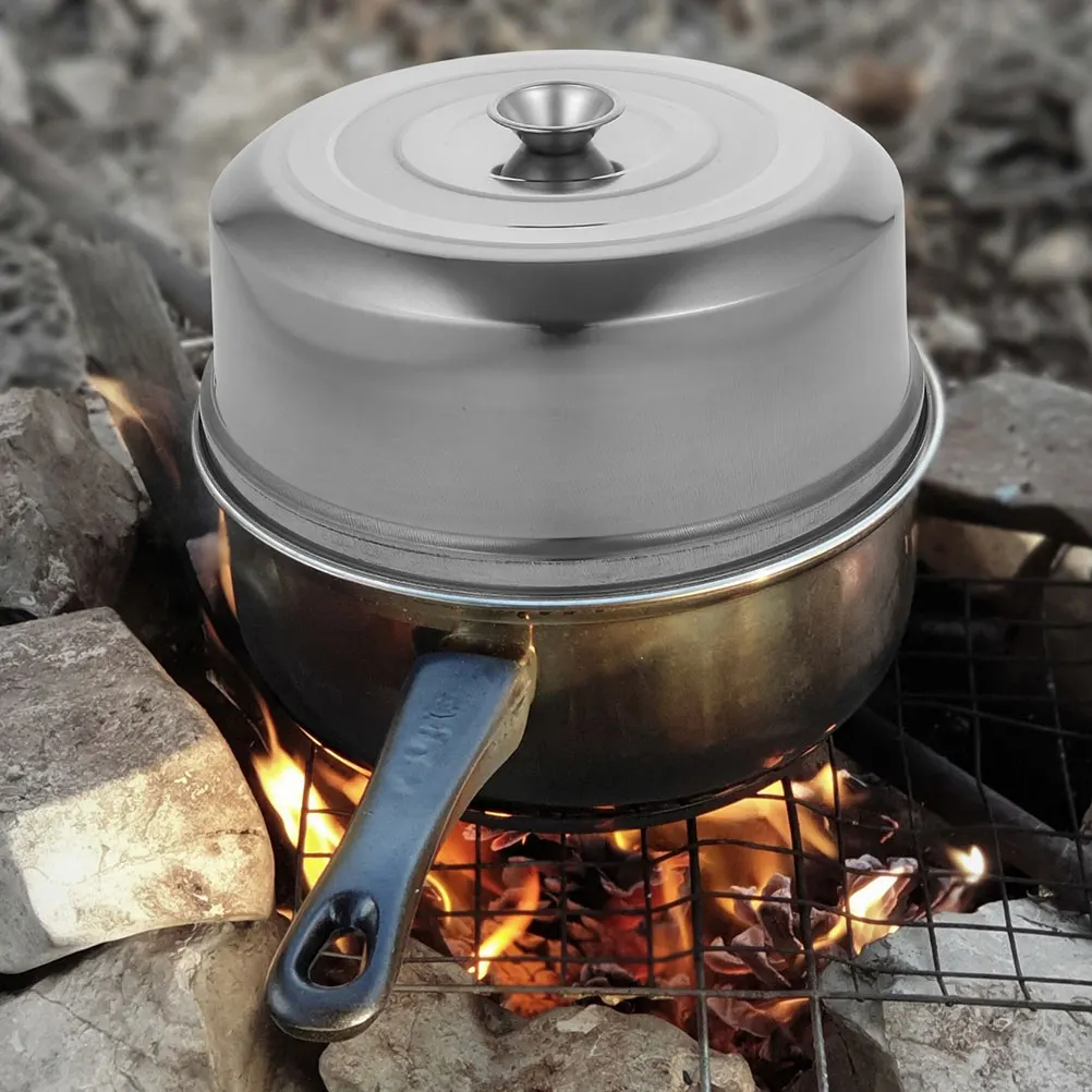Thickened Stainless Steel Steamer Cover Smooth Flat Surface Easy Clean Convenient Handle Multi Functional For Griddle
Thickened Stainless Steel Steamer Cover Smooth Flat Surface Easy Clean Convenient Handle Multi Functional For Griddle