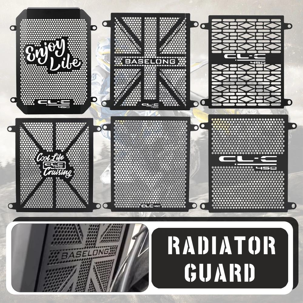 Motorcycle Radiator Grille Guard Cover Water Tank Protection Guards Accessories FOR CFMOTO CLC450 Bobber 450CL-C 450 CLC CL-C
Motorcycle Radiator Grille Guard Cover Water Tank Protection Guards Accessories FOR CFMOTO CLC450 Bobber 450CL-C 450 CLC CL-C