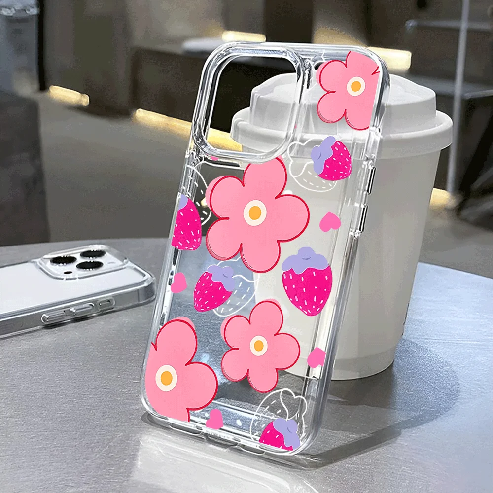 strawberry flowers pattern transparent phone case,suitable for iPhone 16, 16Pro, 16Pro Max, 16Plus to 11, 12, 13, 14, 15 series
strawberry flowers pattern transparent phone case,suitable for iPhone 16, 16Pro, 16Pro Max, 16Plus to 11, 12, 13, 14, 15 series