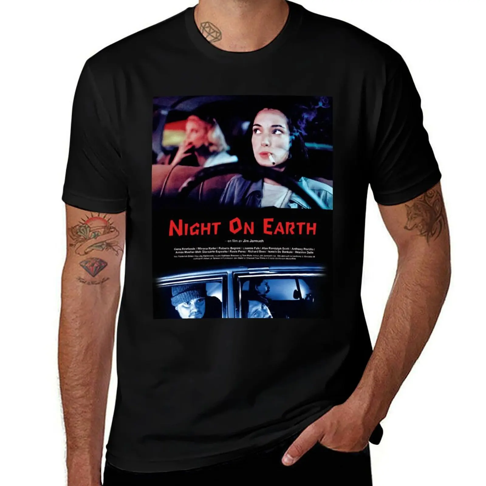 Night on Earth T-Shirt cotton tshirt 100% man t shirt cotton T-Shirt
Night on Earth T-Shirt cotton tshirt 100% man t shirt cotton T-Shirt