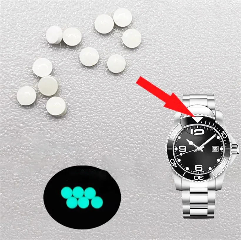  Watch Accessories Without Base Night Pearl Watch Ring Mouth Ceramic Outer Ring Night Pearl Blue-Green Night Light Repair Parts
Watch Accessories Without Base Night Pearl Watch Ring Mouth Ceramic Outer Ring Night Pearl Blue-Green Night Light Repair Parts