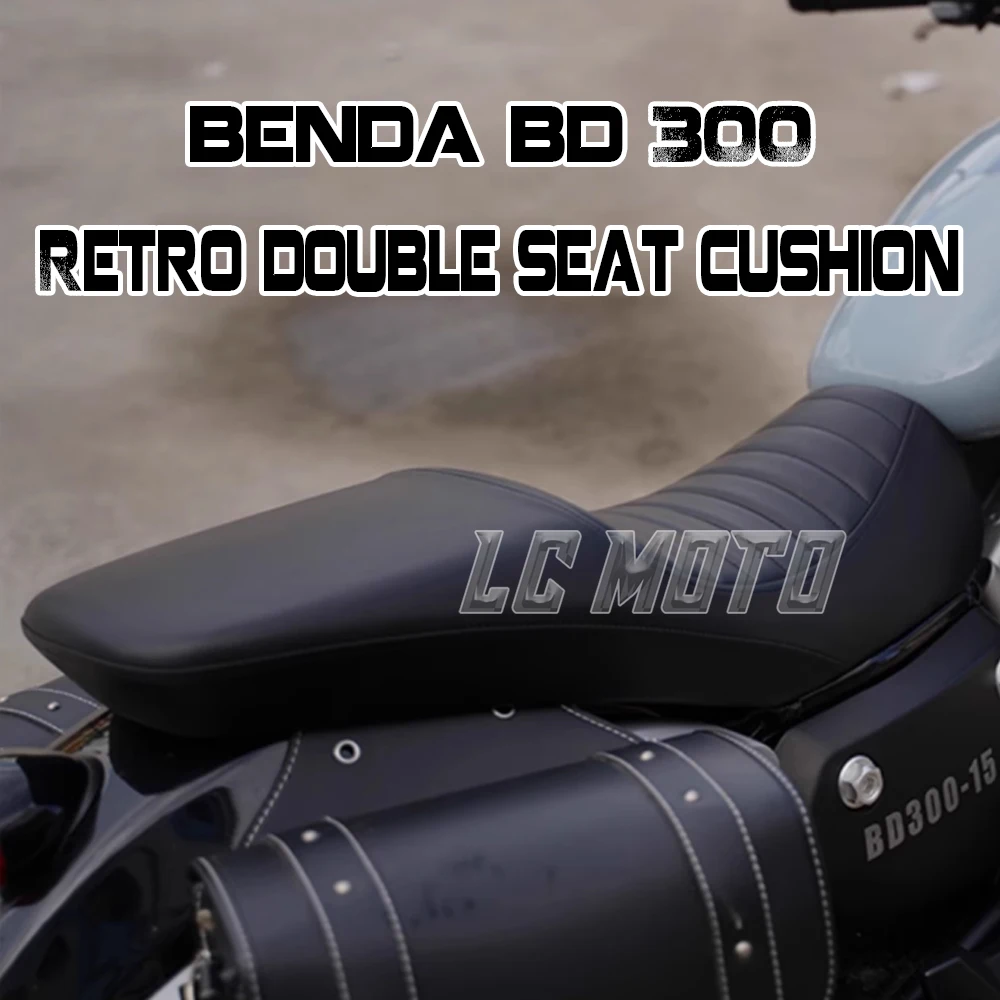 Motorcycle Double Seat Cushion Retro Seat Cushion Passenger Seat Cushion Modified Accessories For BENDA Chinchilla 300 BD300
Motorcycle Double Seat Cushion Retro Seat Cushion Passenger Seat Cushion Modified Accessories For BENDA Chinchilla 300 BD300