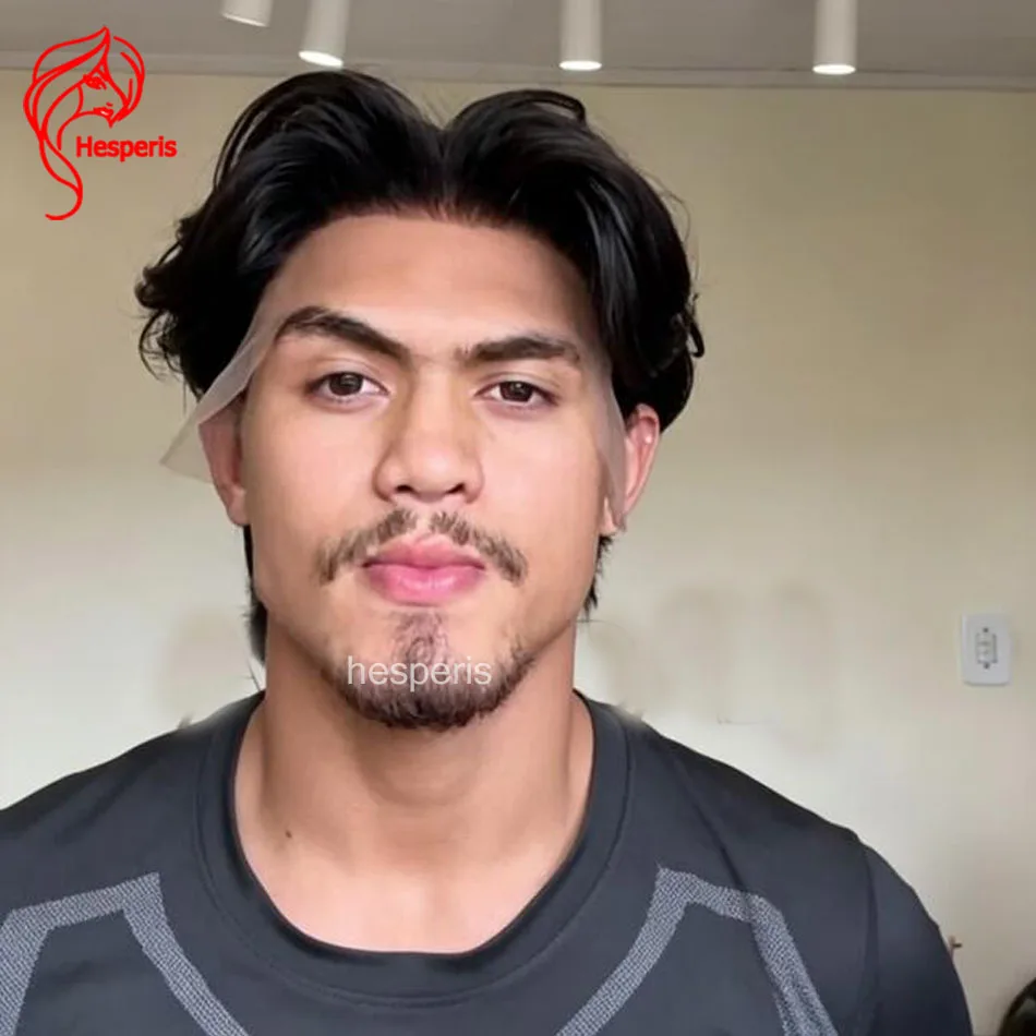Hesperis Pre Style Hair System Short Men's Lace Front Wigs 13x6 Wigs Glueless Pixie Cut Male Wigs For Men Resistant Breathable
Hesperis Pre Style Hair System Short Men's Lace Front Wigs 13x6 Wigs Glueless Pixie Cut Male Wigs For Men Resistant Breathable