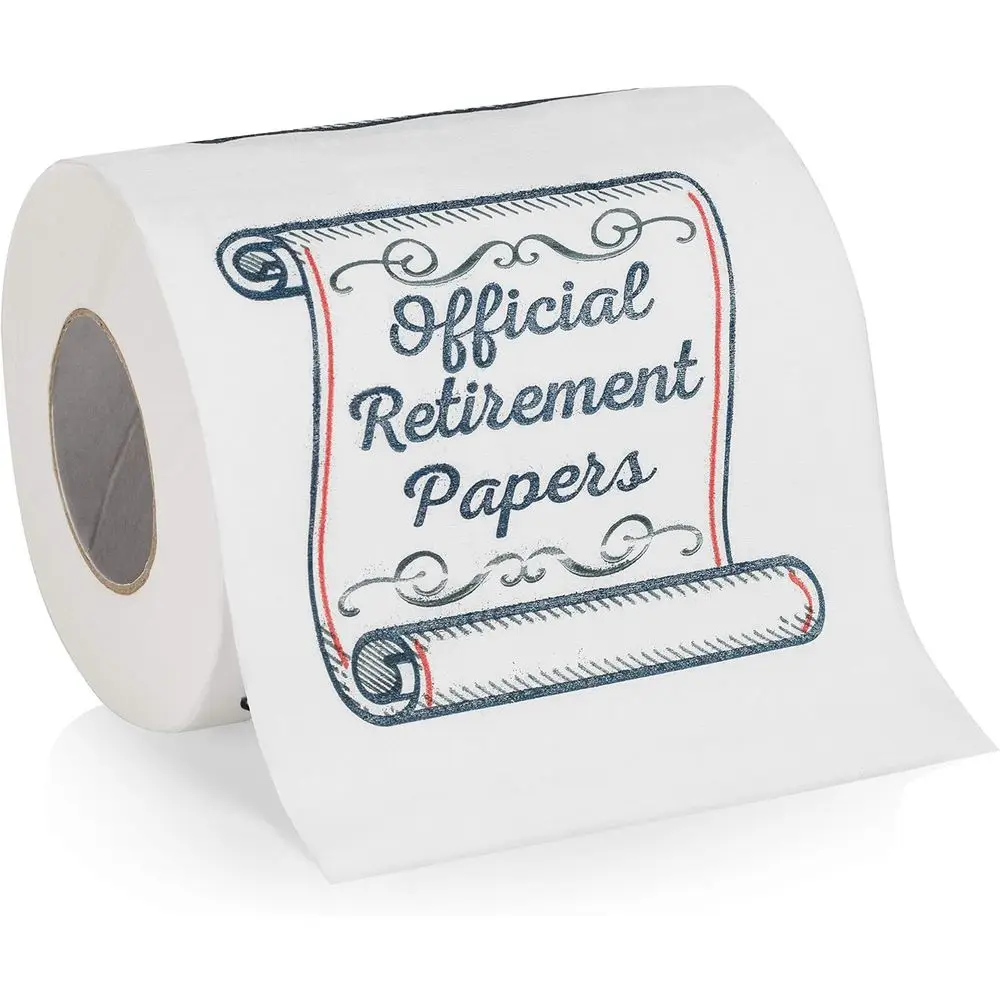 Eco-Friendly Toilet Paper for Retirement Celebrations - Perfect for Honoring Men, Women, Coworkers, and Friends
Eco-Friendly Toilet Paper for Retirement Celebrations - Perfect for Honoring Men, Women, Coworkers, and Friends