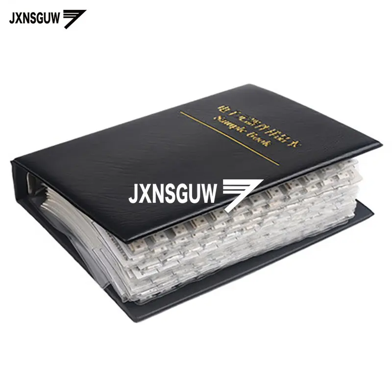 Resistor Sample Book 0201 0402 0603 0805 1206 1% Capacitor Resistance Kit Assortment Pack 170Values *25PCS/50PCS Resistor Book
Resistor Sample Book 0201 0402 0603 0805 1206 1% Capacitor Resistance Kit Assortment Pack 170Values *25PCS/50PCS Resistor Book