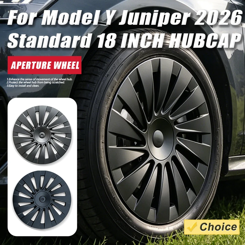 4PCS Hub Caps for Tesla Model Y Juniper Standard 18 Inch Performance Full Rim Aperture Wheel Cover Hubcap Car Accessories 2026
4PCS Hub Caps for Tesla Model Y Juniper Standard 18 Inch Performance Full Rim Aperture Wheel Cover Hubcap Car Accessories 2026