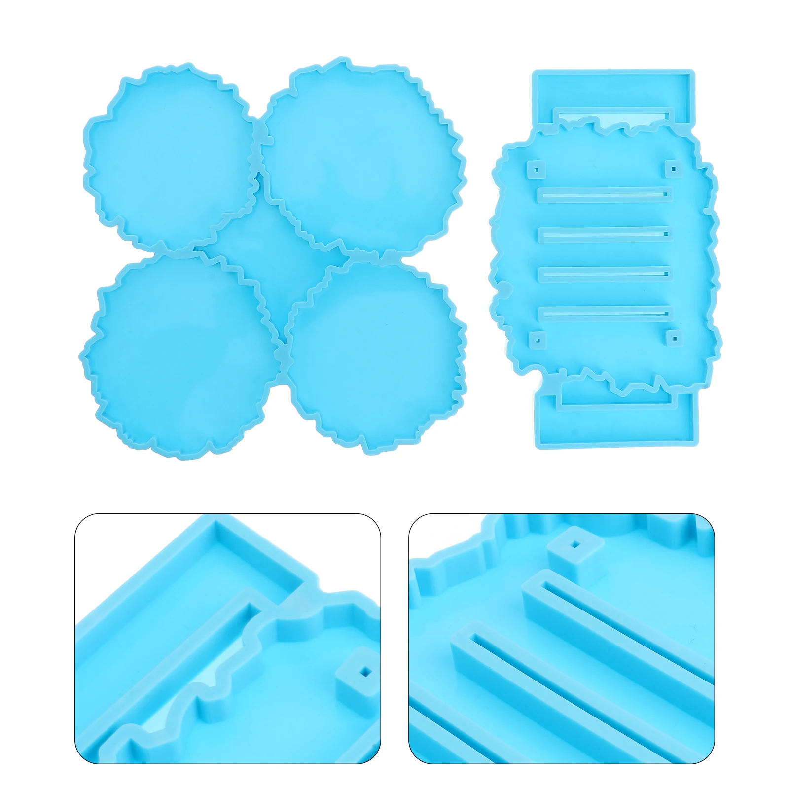 Epoxy Resin Molds For Resin Casting Cup Holder Mold Silicone Molds Coaster Silicone Jewelry Coaster Mold Craft Accessories
Epoxy Resin Molds For Resin Casting Cup Holder Mold Silicone Molds Coaster Silicone Jewelry Coaster Mold Craft Accessories
