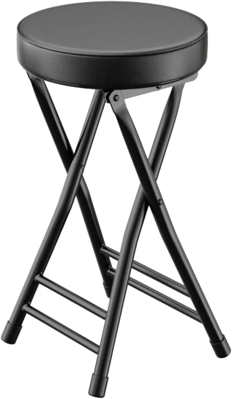 Folding Stool,Cushioned Padded Folding Bar Stool,24Inch Bla Height Heavy Duty Portable Chair Stool With 300Lbs Acity For
Folding Stool,Cushioned Padded Folding Bar Stool,24Inch Bla Height Heavy Duty Portable Chair Stool With 300Lbs Acity For