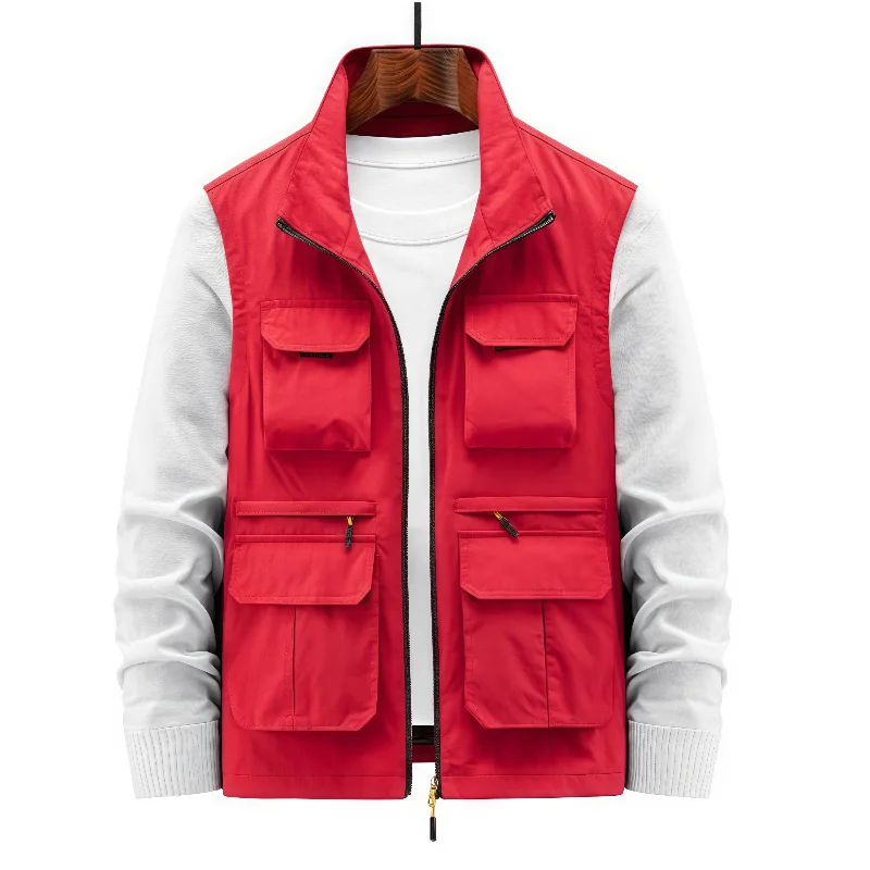 2025 Summer Quick Dry Sleeveless Loose Fishing Outdoor Vest for Men Lightweight Breathable Mesh Workwear Jacket Thin Outerwear
2025 Summer Quick Dry Sleeveless Loose Fishing Outdoor Vest for Men Lightweight Breathable Mesh Workwear Jacket Thin Outerwear