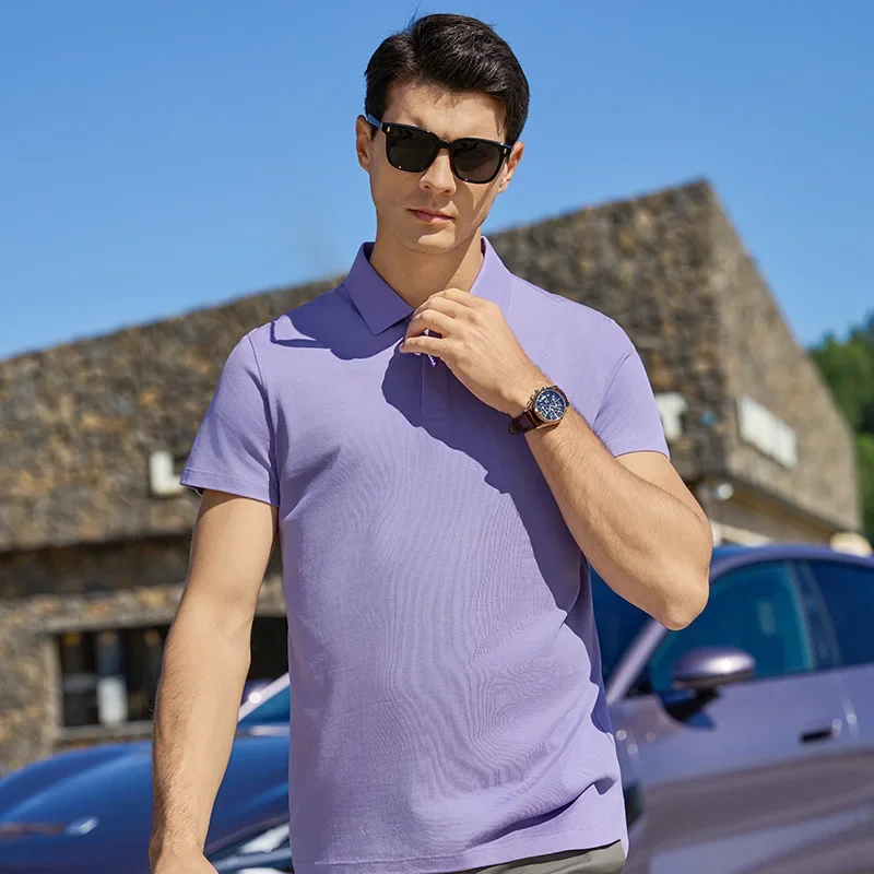 POLO Shirts Casual Short Sleeve Comfortable Summer Fashion Breathable Men's New Solid Color Business Casual Top Oversized 8XL
POLO Shirts Casual Short Sleeve Comfortable Summer Fashion Breathable Men's New Solid Color Business Casual Top Oversized 8XL