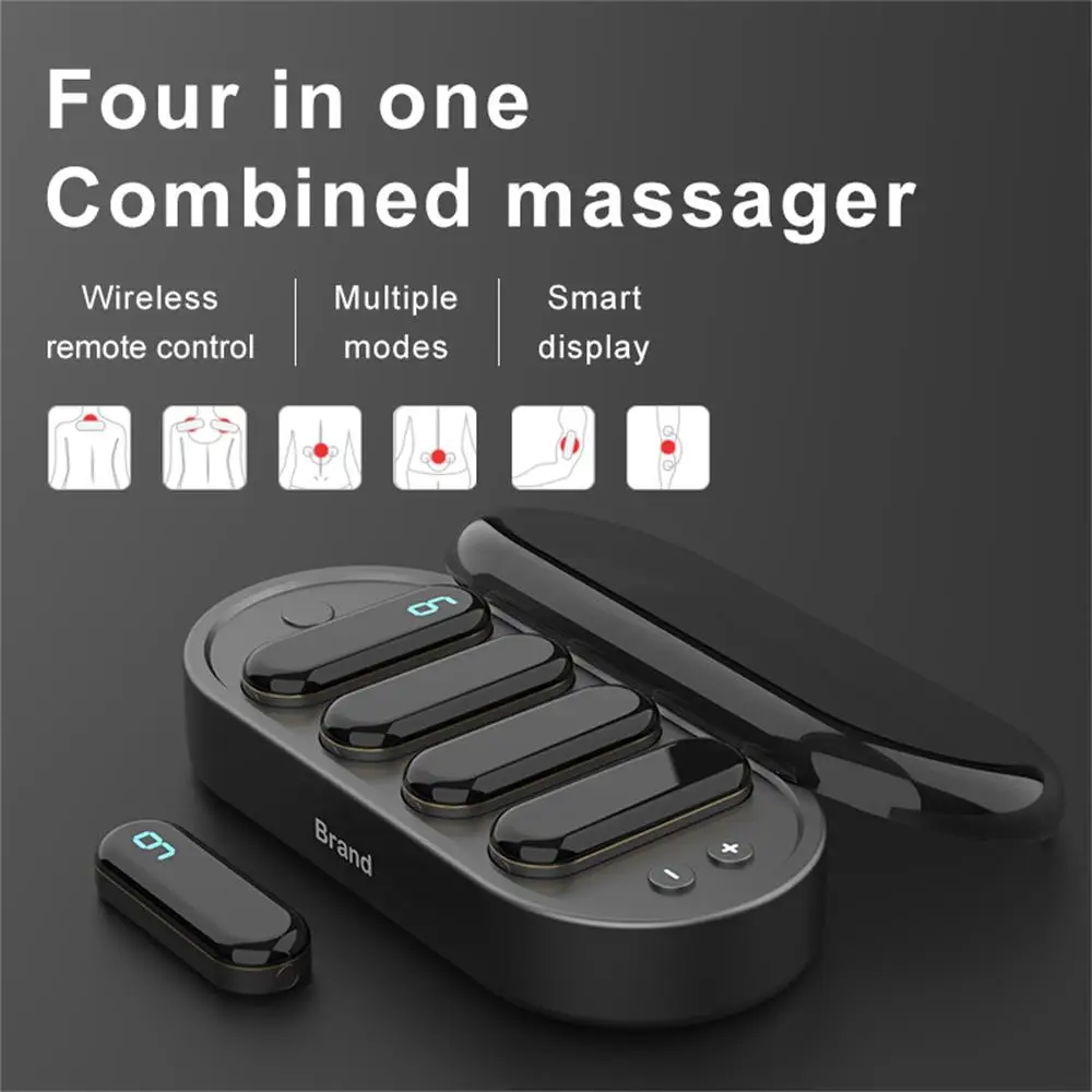 EMS Massager Wireless Neck Massage Sticker Tens EMS Massager Pads Neck Shoulder Muscle Stimulator
EMS Massager Wireless Neck Massage Sticker Tens EMS Massager Pads Neck Shoulder Muscle Stimulator