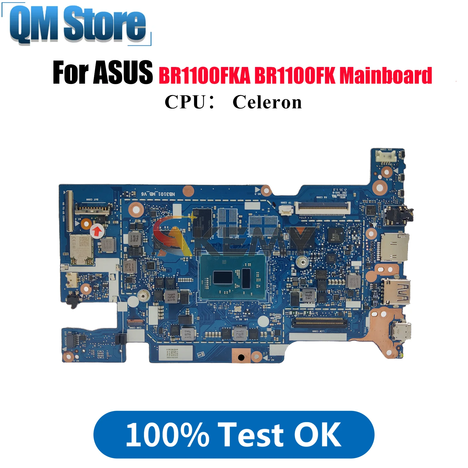 Материнская плата для ноутбука BR1100FKA для ASUS ExpertBook BR1100F BR1100FKA, материнская плата для ноутбука с процессором Celeron, 100% тестирование, ОК, быстрая доставка
Материнская плата для ноутбука BR1100FKA для ASUS ExpertBook BR1100F BR1100FKA, материнская плата для ноутбука с процессором Celeron, 100% тестирование, ОК, быстрая доставка