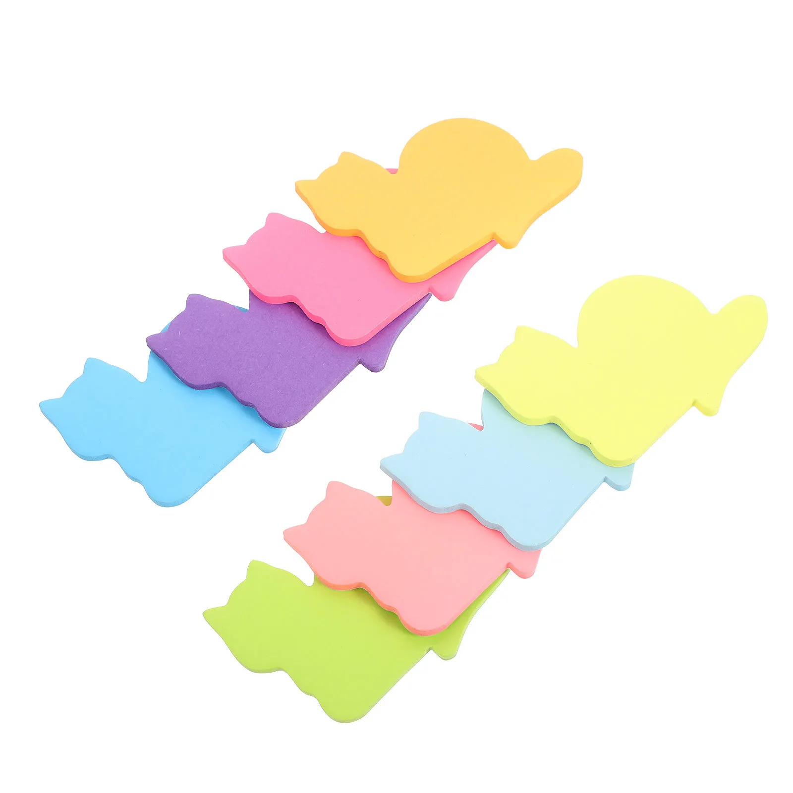 16 Pcs Cartoon Funny Cat Stationery Notes Shapes Adhesive Memo Pads Self-stick Paper Stickers Cute Office
16 Pcs Cartoon Funny Cat Stationery Notes Shapes Adhesive Memo Pads Self-stick Paper Stickers Cute Office