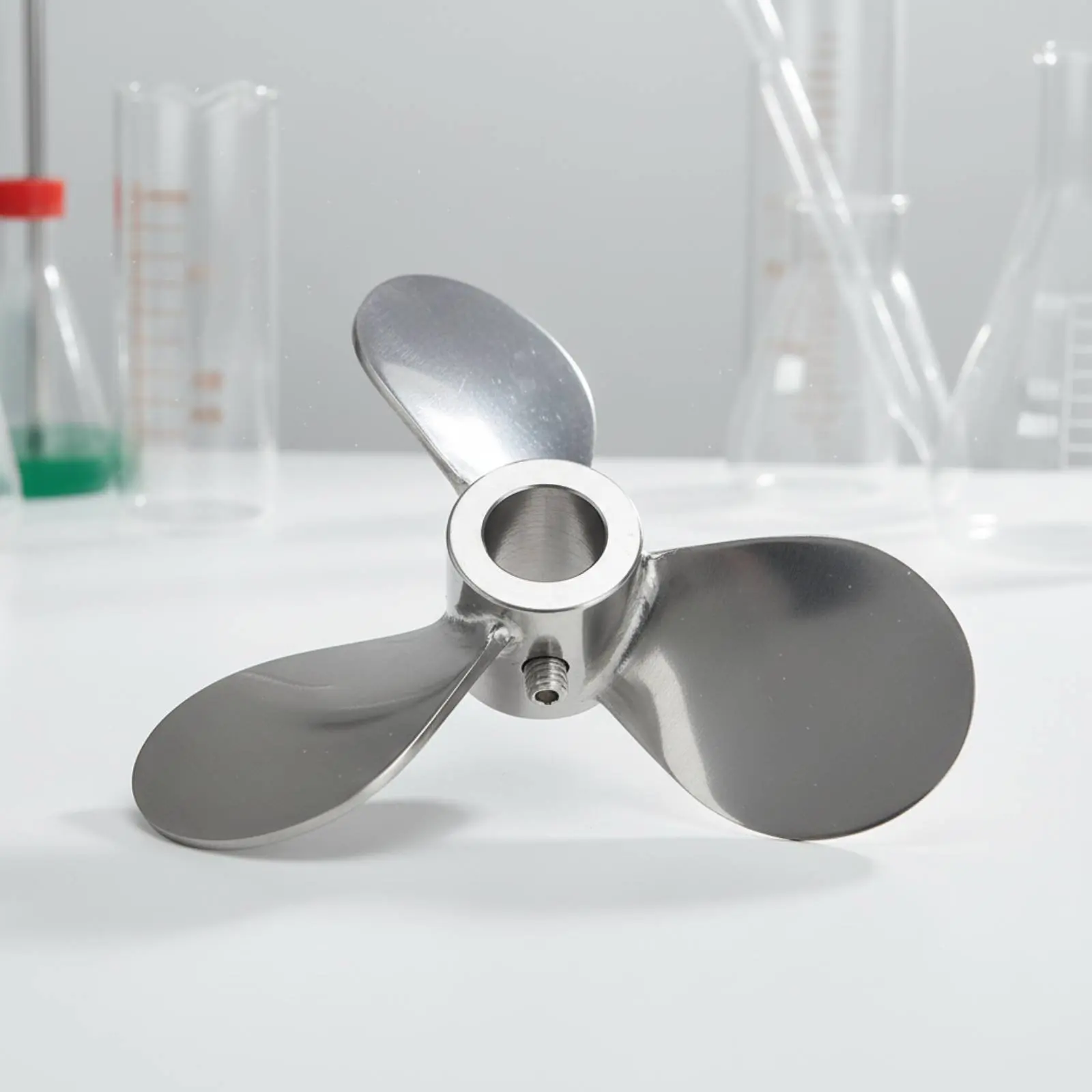 Three-Blade Stirring Impeller Food-Safe 3-Blade Mixing Propeller Blender Accessory Machine Part for Manufacturing
Three-Blade Stirring Impeller Food-Safe 3-Blade Mixing Propeller Blender Accessory Machine Part for Manufacturing