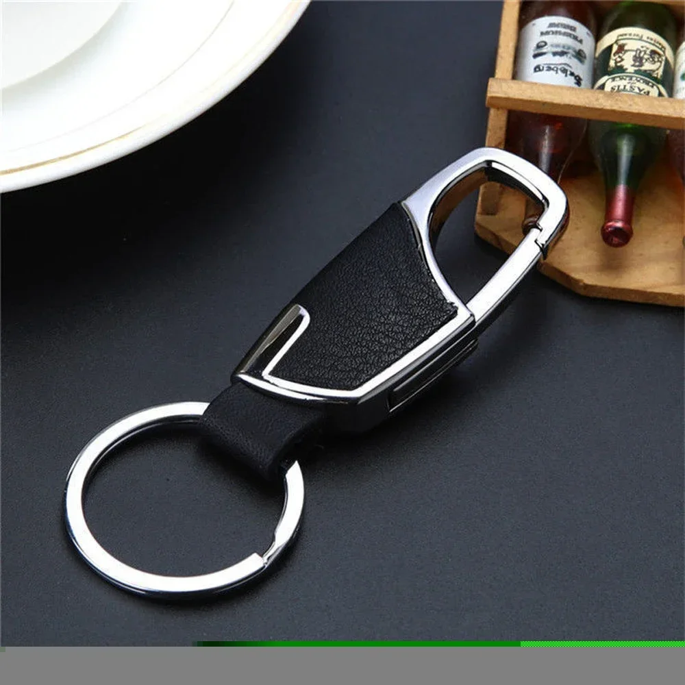 1Pc Portable Car Metal Leather Keyring Charms Keychain Pendant Universal Key Rings Stylish Car Interior Universal Accessories
1Pc Portable Car Metal Leather Keyring Charms Keychain Pendant Universal Key Rings Stylish Car Interior Universal Accessories