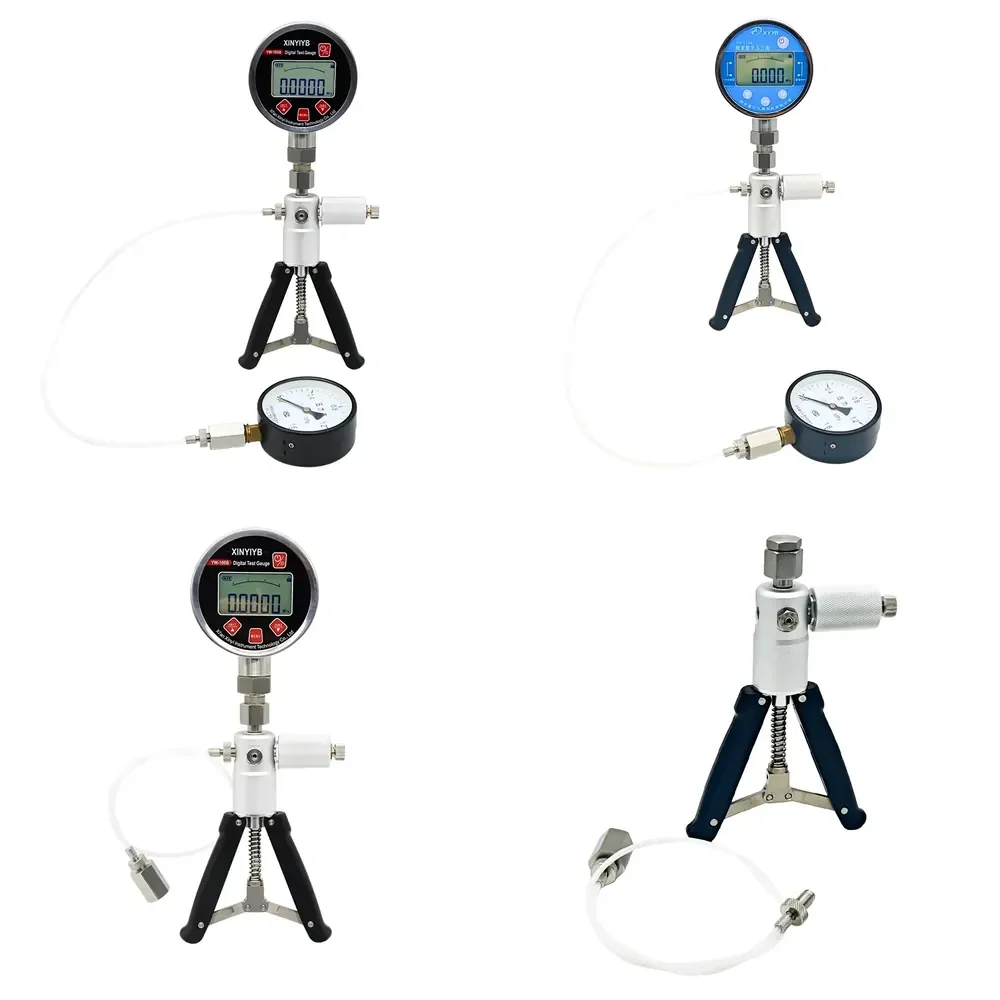 Manual pressure calibration for pressure and vacuum calibration Pump comparators Pneumatic stress testing Pump calibrators
Manual pressure calibration for pressure and vacuum calibration Pump comparators Pneumatic stress testing Pump calibrators