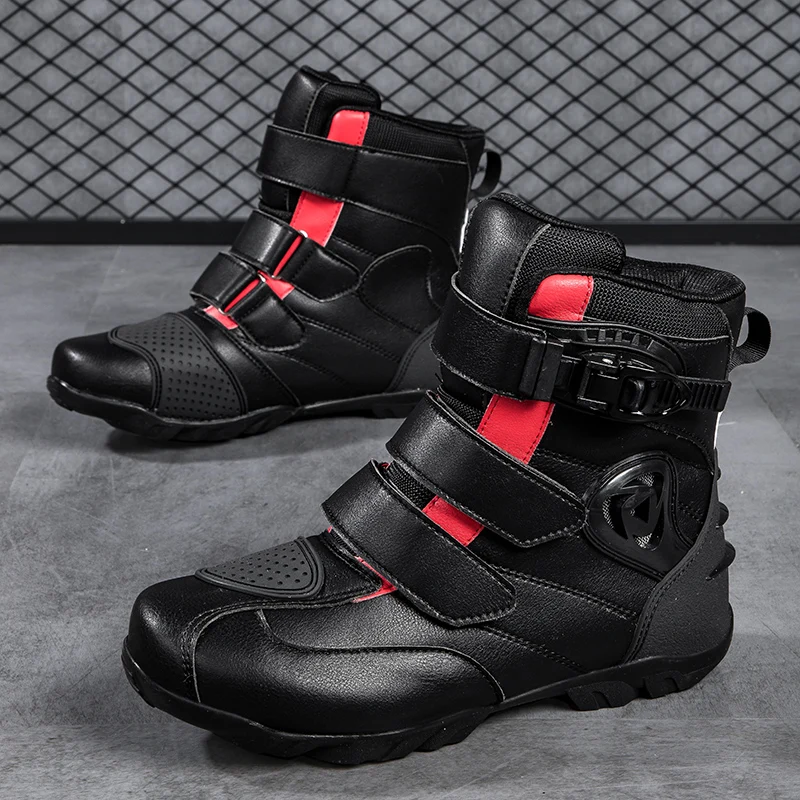 Motorcycle protective boots four seasons men's mesh high top ashionable breathable riding boots anti slip off-road cycling boots
Motorcycle protective boots four seasons men's mesh high top ashionable breathable riding boots anti slip off-road cycling boots