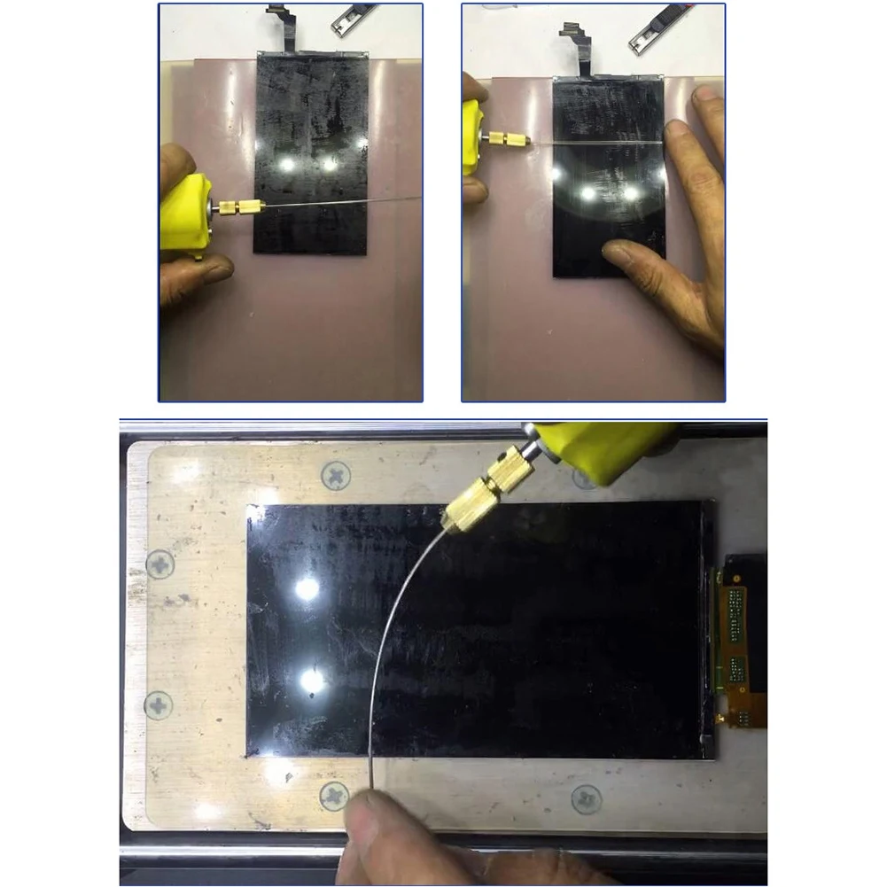 ABHU CJ6+ Electric Removal Adhesive Rod LCD Screen Shovel Glue Tool OCA Glue Grinder Rubber Separator
ABHU CJ6+ Electric Removal Adhesive Rod LCD Screen Shovel Glue Tool OCA Glue Grinder Rubber Separator