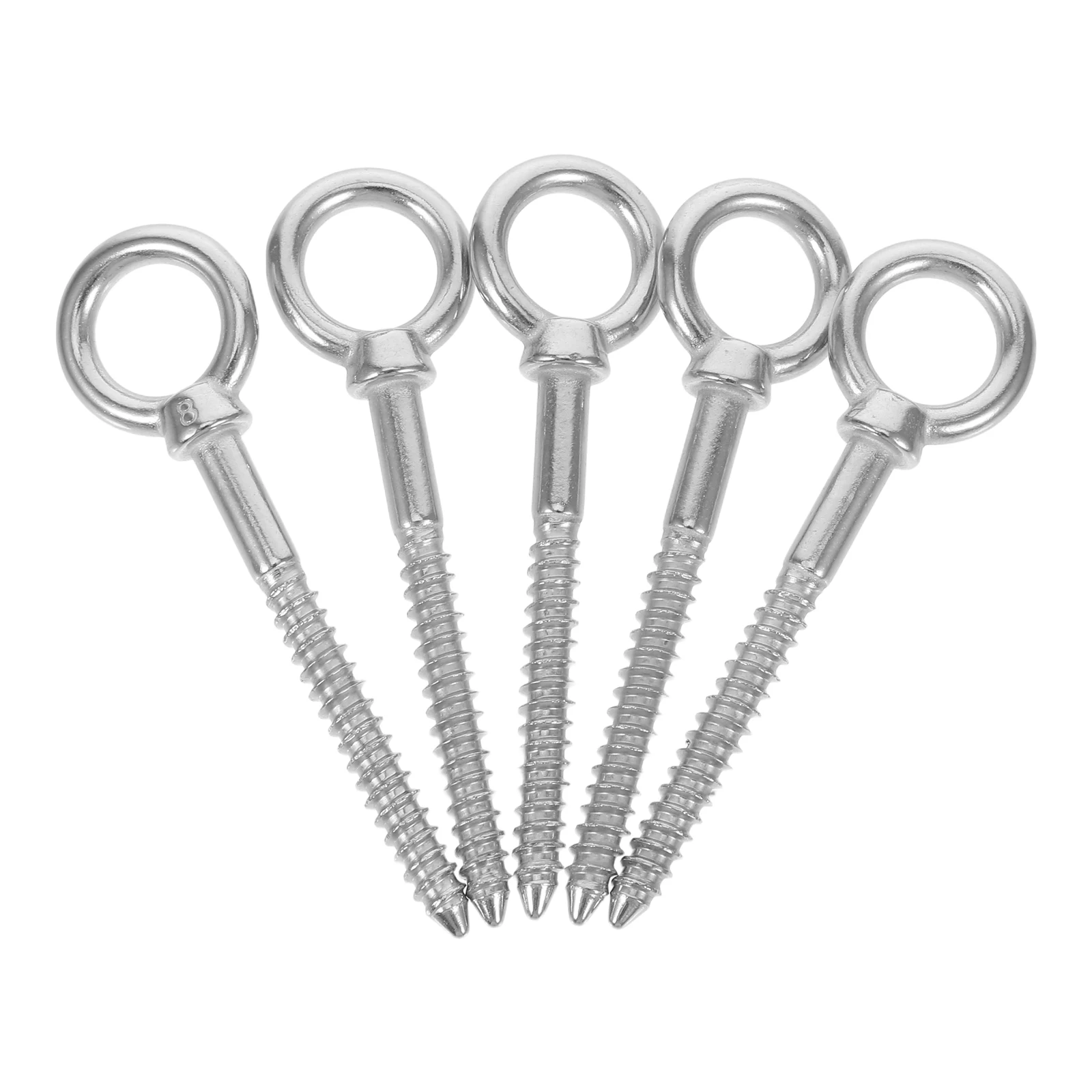5Pcs Strong Stainless Steel Eye Bolts Multipack Convenience for Heavy Items Hanging in Home Garage Office Spaces
5Pcs Strong Stainless Steel Eye Bolts Multipack Convenience for Heavy Items Hanging in Home Garage Office Spaces