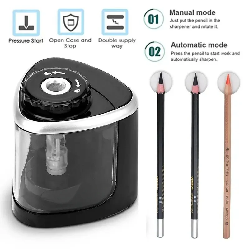 2026 Selling Electric Automatic Pencil Sharpener For Students, Spiral Steel Blade Pencil Sharpener For Artists And Colored Penci
2026 Selling Electric Automatic Pencil Sharpener For Students, Spiral Steel Blade Pencil Sharpener For Artists And Colored Penci