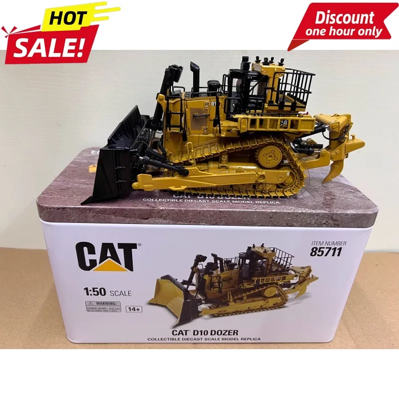 DM 1:50 for CAT D10 DOZER Caterpillar Track Dozer Alloy Engineering Forklift Model 85711
DM 1:50 for CAT D10 DOZER Caterpillar Track Dozer Alloy Engineering Forklift Model 85711