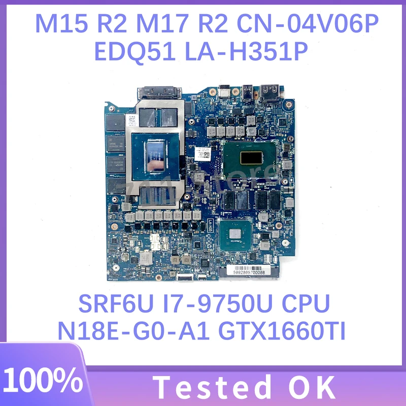 For DELL Alienware M15 R2 M17 R2 Laptop Motherboard LA-H351P i5 i7-9th Gen CPU 8GB-RAM GTX1660ti RTX2060 RTX2070 GPU Mainboard
For DELL Alienware M15 R2 M17 R2 Laptop Motherboard LA-H351P i5 i7-9th Gen CPU 8GB-RAM GTX1660ti RTX2060 RTX2070 GPU Mainboard