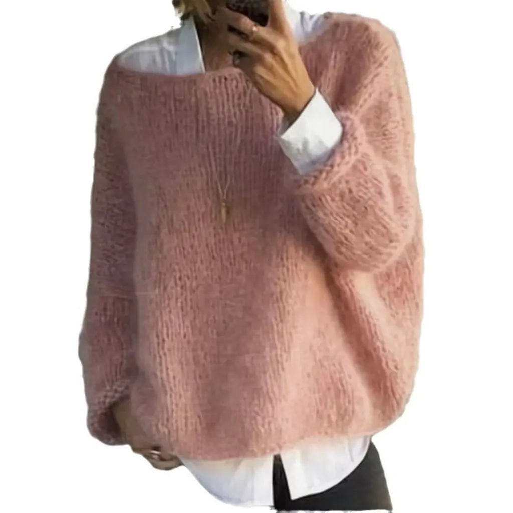 Women's Knitted Sweater Fashion Casual European American Style Autumn Winter Top Women's Clothing
Women's Knitted Sweater Fashion Casual European American Style Autumn Winter Top Women's Clothing