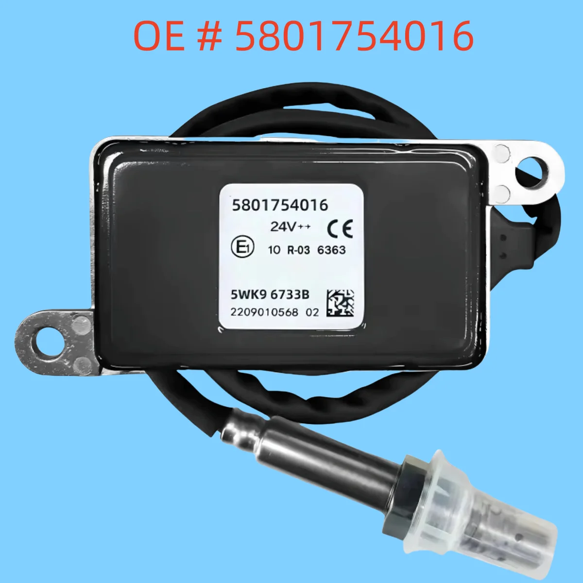 High quality Brand New 24V 5801754016 5WK96733B 5WK96775A 5801754014 5WK9 6733 Nitrogen Oxide Nox Sensor For IVECO Truck
High quality Brand New 24V 5801754016 5WK96733B 5WK96775A 5801754014 5WK9 6733 Nitrogen Oxide Nox Sensor For IVECO Truck