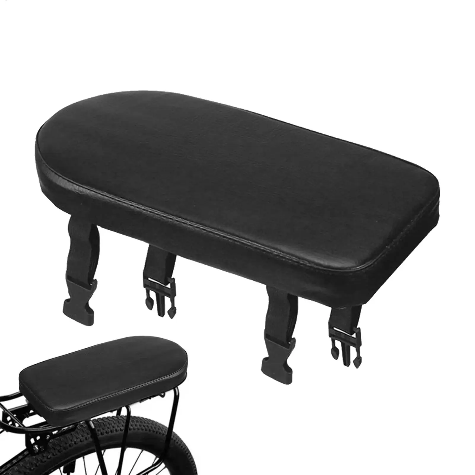 31*15*4cm Rear Bike Seat Bicycle Back Seats Cushion Rear Shelf Thickened High Quality Convenient Saddle Bike Accessories
31*15*4cm Rear Bike Seat Bicycle Back Seats Cushion Rear Shelf Thickened High Quality Convenient Saddle Bike Accessories