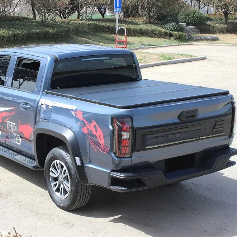 Hard Tri-Folding Aluminum Tonneau Cover for R 1500 L200 Pickup Trucks
Hard Tri-Folding Aluminum Tonneau Cover for R 1500 L200 Pickup Trucks