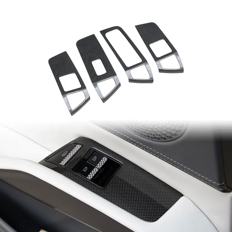 OEM Style Car Interior Window Button Panel for Lotus Eletre R+ Carbon Fiber Door Window Control Switch Button Cover
OEM Style Car Interior Window Button Panel for Lotus Eletre R+ Carbon Fiber Door Window Control Switch Button Cover